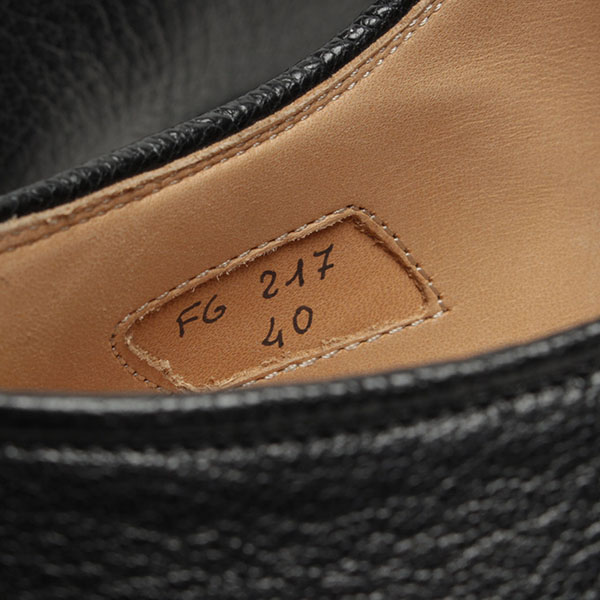 F.lli Giacometti フラテッリ ジャコメッティ ダービーシューズ キッド